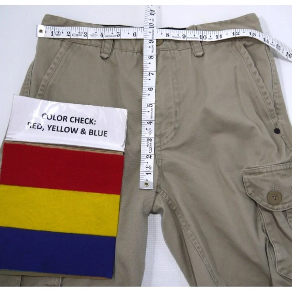HURLEY tan cargo shorts 11